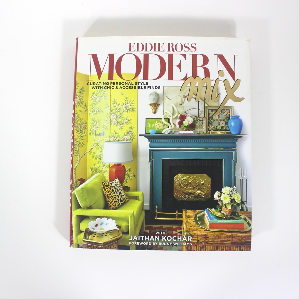 Modern Mix by Eddie Ross Book Hardcover Hard Cover, Gift for Art Design Decor